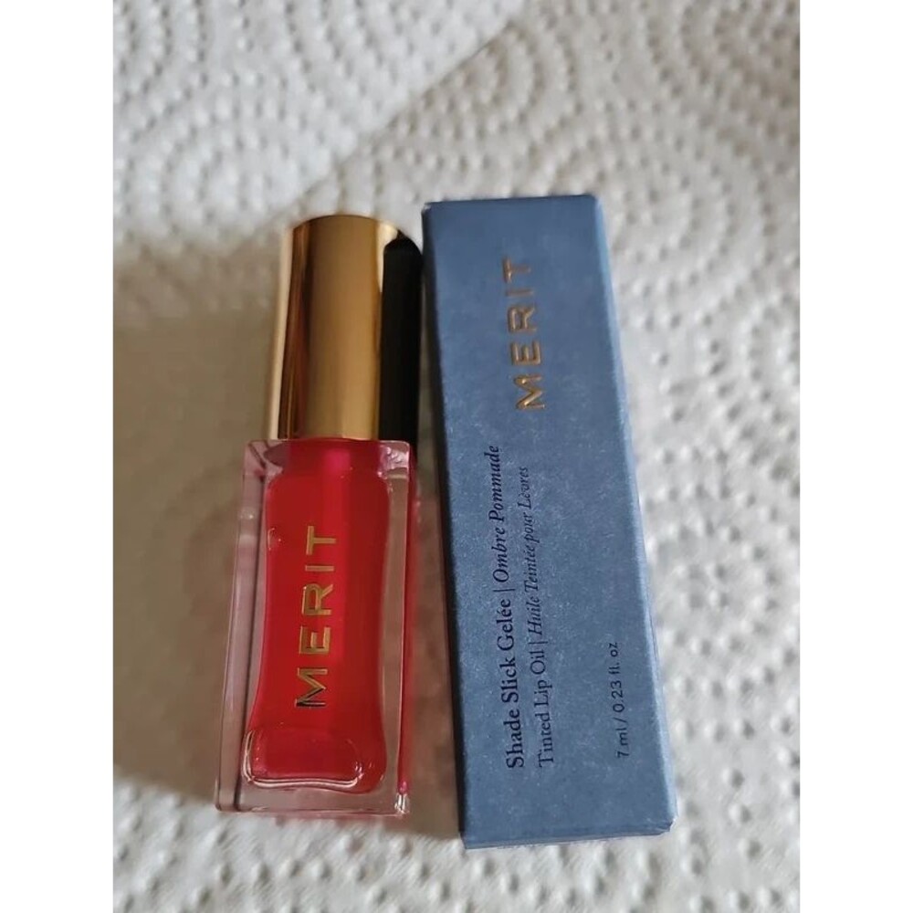 Merit Shade Stick Gelee Tinted Lip Oil In Les Deux
